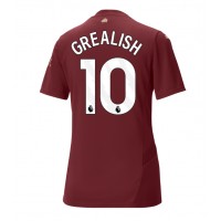 Stroje piłkarskie Manchester City Jack Grealish #10 Koszulka Trzeciej dla damskie 2024-25 Krótki Rękaw